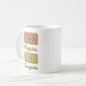 Team Player Motivierend Zitat Unternehmensgeschenk Kaffeetasse (Vorderseite Links)