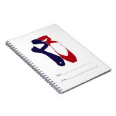 Team Pointe Ballet Americana Notizblock (Rechte Seite)