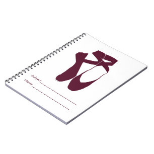 Team Pointe Ballet Amethyst Notizblock