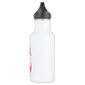 Team Pointe Ballet Candy Curls Edelstahlflasche (Rechts)