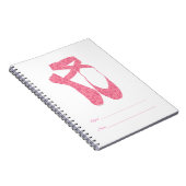 Team Pointe Ballet Candy Curls Notizblock (Rechte Seite)