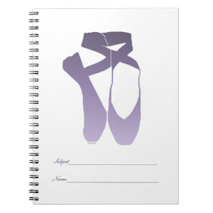 Team Pointe Ballet Lavendel Notizblock