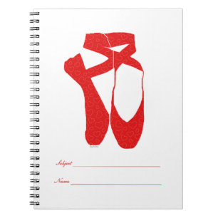 Team Pointe Ballet Liebe Notizblock