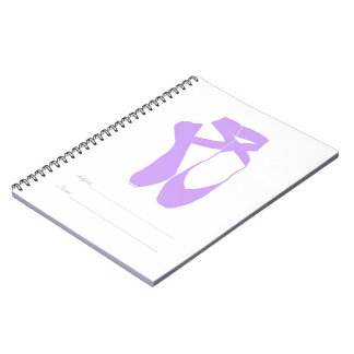 Team Pointe Ballet Lilac Notizblock