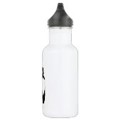 Team Pointe Ballet Mitternacht Black Edelstahlflasche (Rechts)