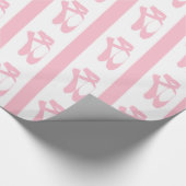 Team Pointe Ballet Pink Geschenkpapier (Ecke)