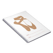 Team Pointe Ballet Prairie Notizblock (Rechte Seite)