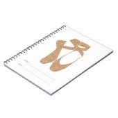 Team Pointe Ballet Prairie Notizblock (Linke Seite)