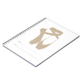 Team Pointe Ballet Sand Notizblock (Linke Seite)