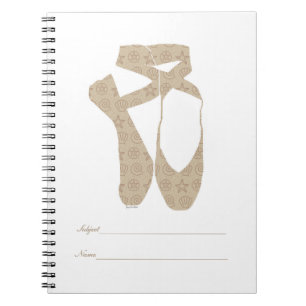 Team Pointe Ballet Sand Notizblock