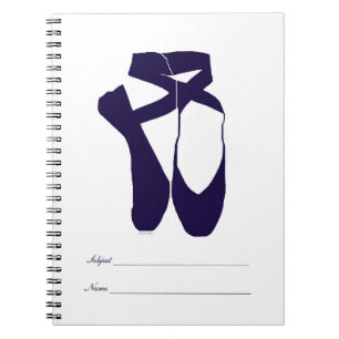 Team Pointe Ballet Saphire Notizblock