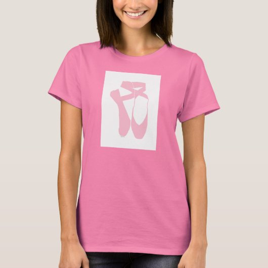 Team Pointe Pink T-Shirt (Vorderseite)