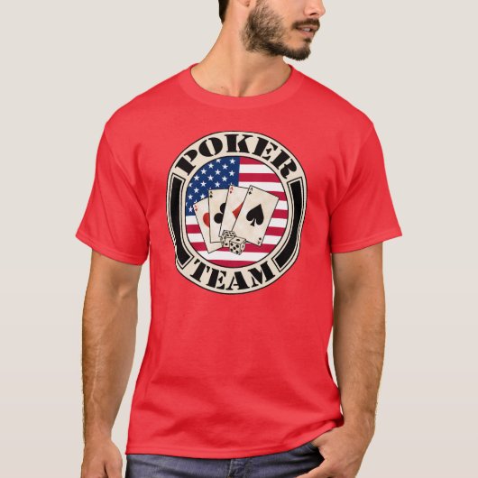 TEAM-Poker T-Shirt (Vorderseite)