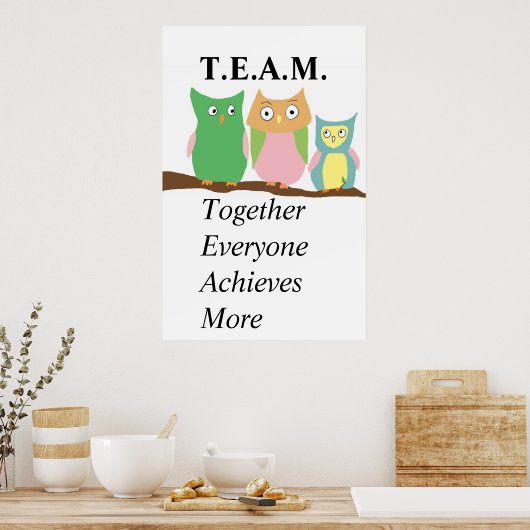 TEAM Poster (Küche)