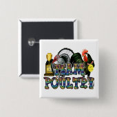 Team Poultry Button (Vorne & Hinten)