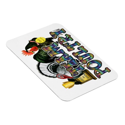 Team Poultry Magnet (Rechte Seite)