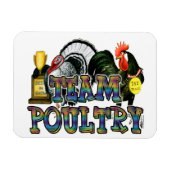 Team Poultry Magnet (Horizontal)