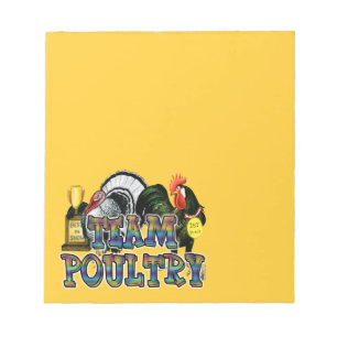 Team Poultry Notizblock