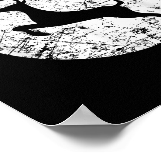 Team Prancer T Shirt, Funny Cute Christmas Gift Ki Poster (Ecke)