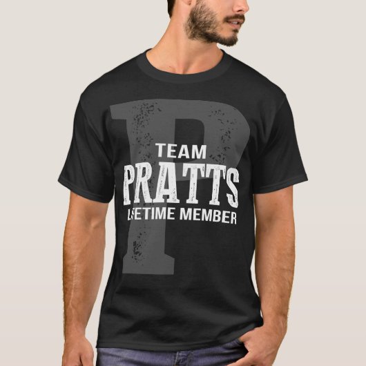 Team PRATTS Lifetime Member T-Shirt (Vorderseite)