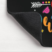 Team Pre-k Kindergarten Lehrer Student Back T Mousepad (Ecke)