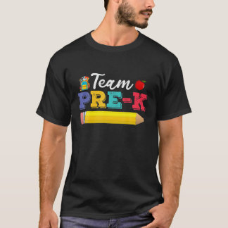 Team Pre-K Kindergarten Lehrer zurück T T-Shirt