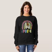 Team Pre K Squad Llama Sloth Back To School Sweatshirt (Vorne ganz)