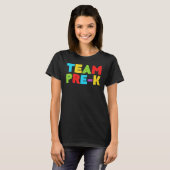 Team Pre K Teacher   Back To School T-Shirt (Vorne ganz)