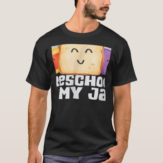 Team Preschool Is My Jam Rainbow Pre K Teacher Stu T-Shirt (Vorderseite)