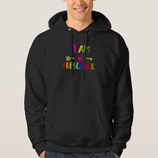 Team Preschool  Teacher Hoodie (Vorderseite)