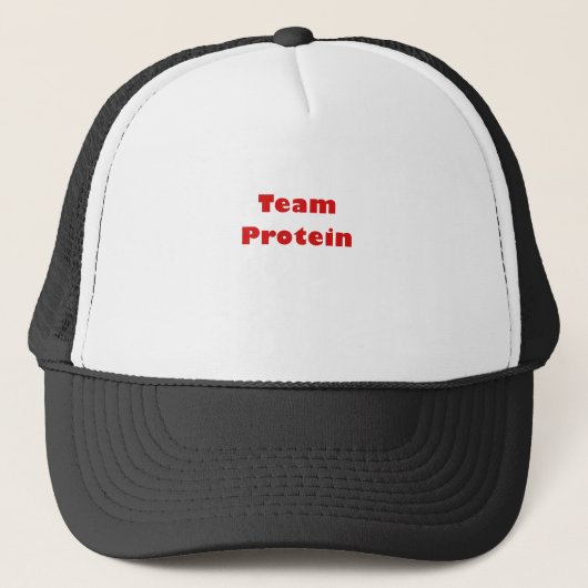 Team-Protein Truckerkappe (Vorderseite)