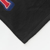 Team Puerto Rico Baseball Flag Patriotic  Fleecedecke (Ecke)