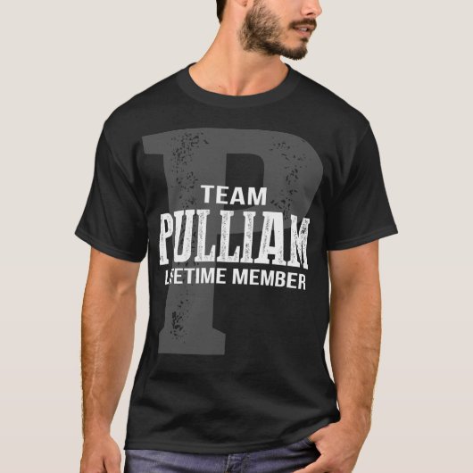 Team PULLIAM Lifetime Member T-Shirt (Vorderseite)