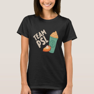 Team Pumpkin Spice Latte Fall Autumn Family Thanks T-Shirt