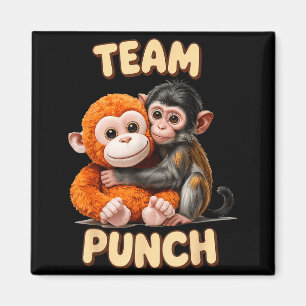 Team Punch - Affengrüße Magnet
