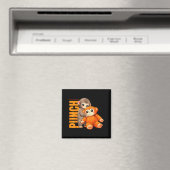 Team Punch - Baby-Affen-Schlag Magnet (In Situ (Geschirrspüler))