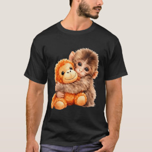 Team Punch Baby Monkey Punch Trend Meme Grafik T-Shirt