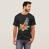 Team Punch Monkey Unterstützertrupp Kunst T-Shirt (Vorne ganz)