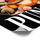 Team Punch - süßer Babyaffe Team Punch - süßer Bab Poster (Ecke)