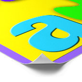 Team Puzzle Poster Print (Ecke)