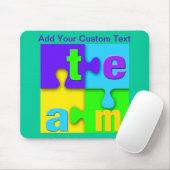 Team-Puzzlespiel Mousepad (Mit Mouse)