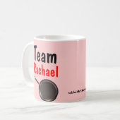 Team Rachael Kaffeetasse (Vorderseite Links)