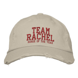 TEAM RACHEL - Pferd des Jahres Bestickte Baseballkappe