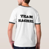 Team-Rachel-Silhouette T-Shirt (Schwarz voll)