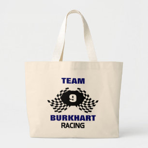Team Racing Family Jumbo Stoffbeutel