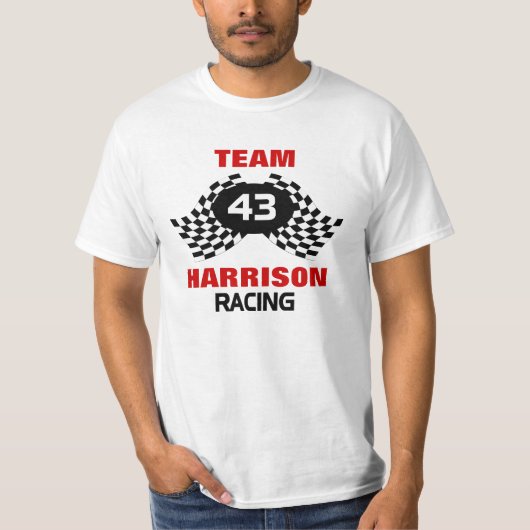 Team Racing Family T-Shirt (Vorderseite)