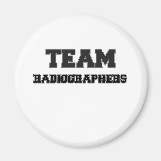 Team-Radiographen Magnet (Vorne)