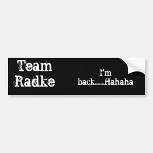 Team Radke Autoaufkleber