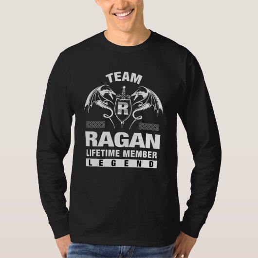 Team Ragan Lifetime-Mitglied T-Shirt (Vorderseite)