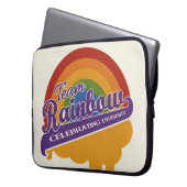 Team Rainbow benutzerdefinierte Notebookhülle Laptopschutzhülle (Vorderseite Links)